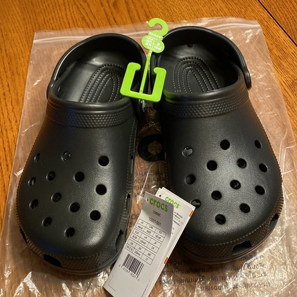 NWT Crocs Black - Picture 1 of 13